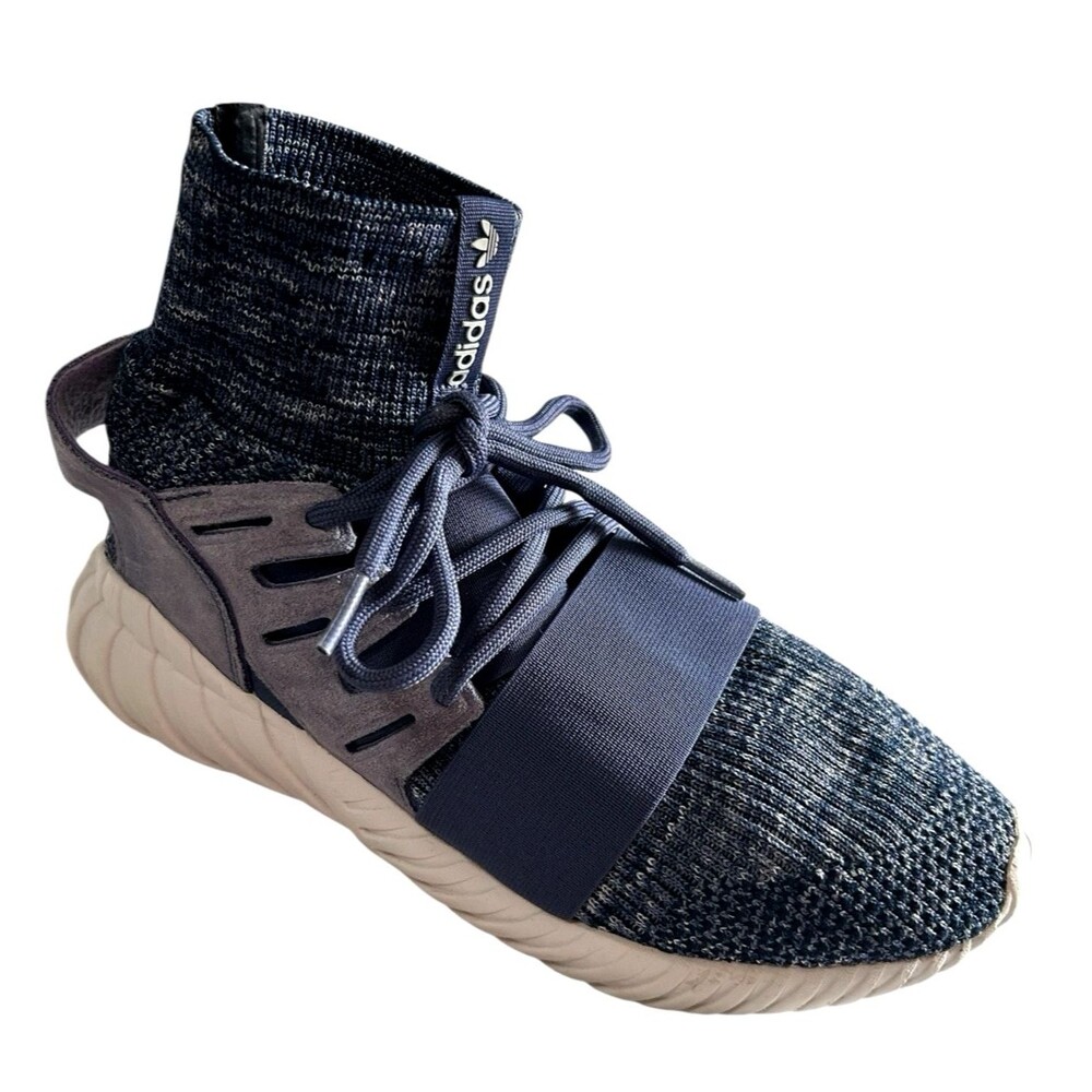 Adidas Tubular Doom PK Mens Purple Basketball Mesh Sports Shoes  BB2393 Size 8